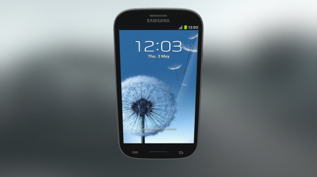 Samsung Galaxy S3 3d rendering