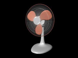 Electric Fan 3d model preview