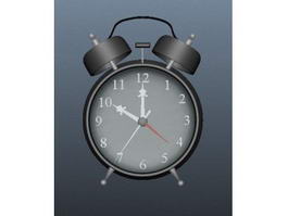 Old Alarm Clock 3d model preview