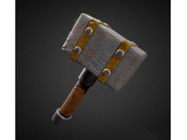 Stone Hammer 3d model preview