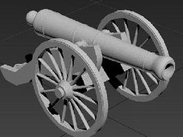 Artillery Cannon 3d preview