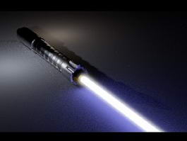 Star Wars Lightsaber 3d model preview