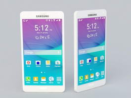 Samsung Galaxy Note 4 3d model preview