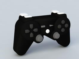 Video Game Controller 3d model preview