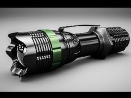 Tactical Flashlight 3d preview