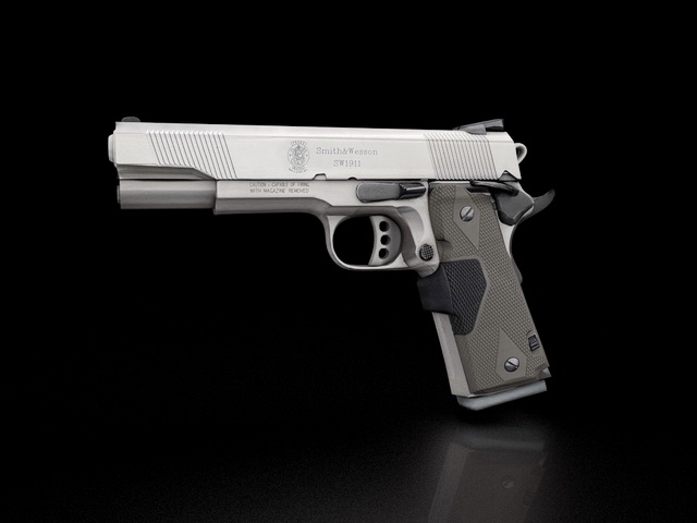 Smith & Wesson SW1911 3d model preview Smith & Wesson SW1911 3d rendering