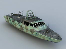 Navy Patrol Boat 3d preview