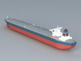 Bulk Carrier Ship 3d model preview