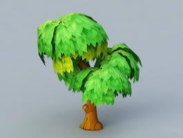 Anime Tree 3d preview