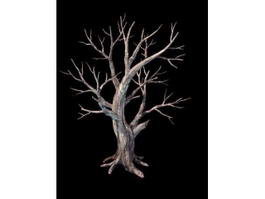 Creepy Dead Tree 3d model preview