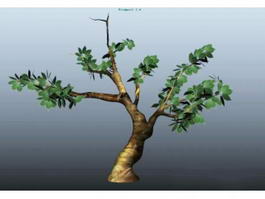 Spring Tree 3d model preview