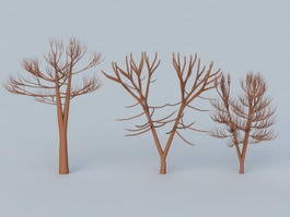 Winter Trees 3d preview