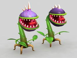 Piranha Plants 3d preview