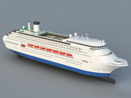 Sea Cruise Ship 3d preview