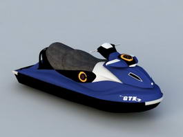 Water Scooter Jetski 3d preview