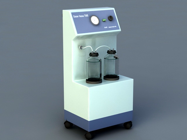 Medical Vacuum Extractor 3d rendering