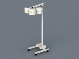Surgical Lamp 3d model preview