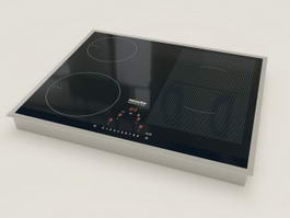 Induction Cooking 3d model preview