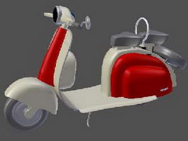 Lambretta Scooter 3d preview