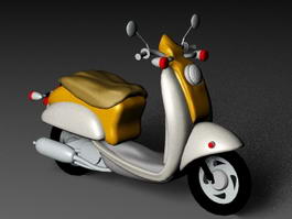 Motor Scooter 3d preview