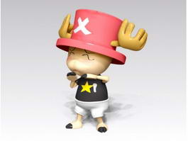 One Piece Tony Tony Chopper 3d preview