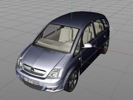 Opel Meriva 3d model preview