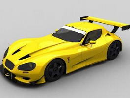 Gillet Vertigo Sports Car 3d model preview