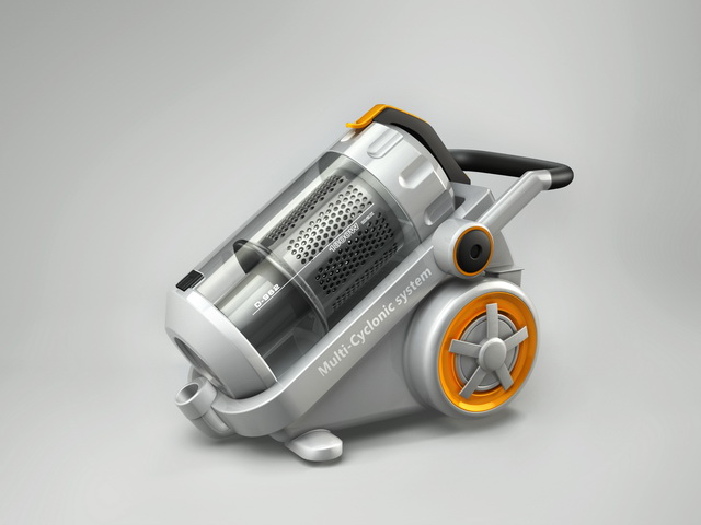 Vacuum Cleaner 3d rendering