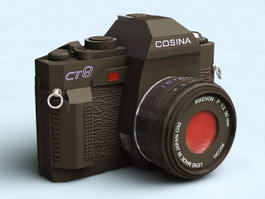 Old Cosina Camera 3d model preview