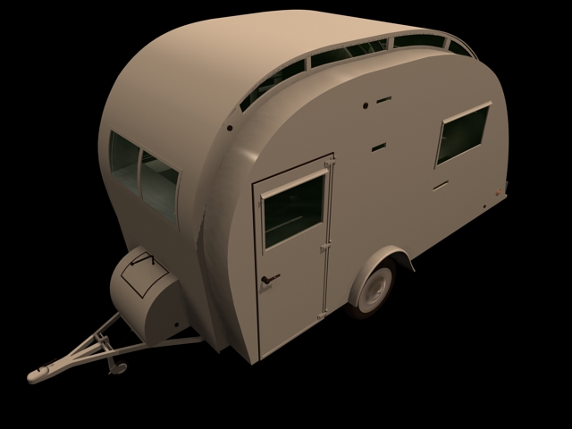 Carlight Caravan 3d Model 3ds Max Files Free Download Cadnav