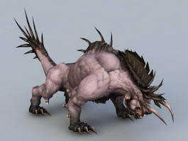 Beast Creature 3d model preview