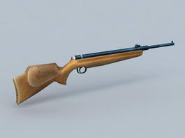 Tranquilizer Rifle 3d model preview