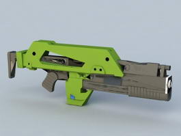 M41-A Pulse Rifle 3d preview