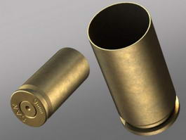Pistol Shell 3d model preview