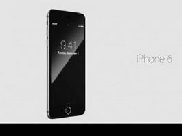 iPhone 6 Black 3d model preview