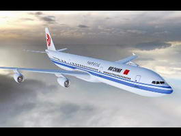 Air China Airline 3d preview