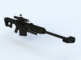 Tactical Sniper Rifle 3d preview