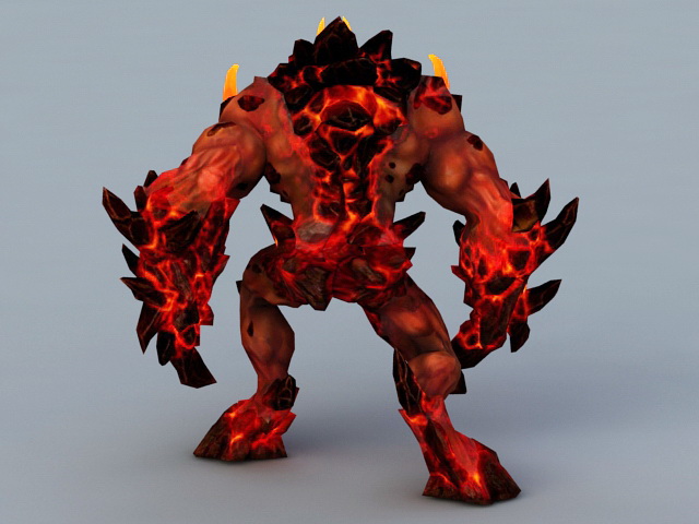 Minotaur Demon 3d rendering