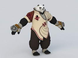 Panda Warrior 3d preview
