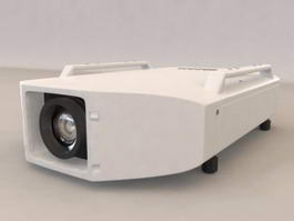 EPSON EB-Z9850W Projector 3d preview