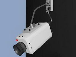 Outdoor Security Camera 3d preview