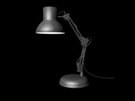 Vintage Industrial Table Lamp 3d model preview