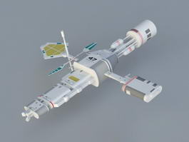 Starfleet Subspace Relay Station 3d preview