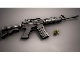 M4A1 Carbine Rifle 3d model preview