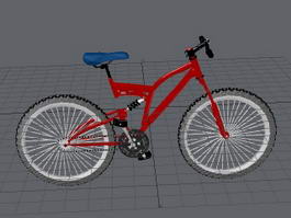 Mountain Bike Bicycle 3d model preview