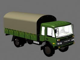 Military Truck 3d model preview
