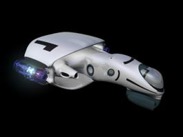 Sci-Fi Ship 3d model preview