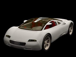 Audi Avus quattro 3d model preview