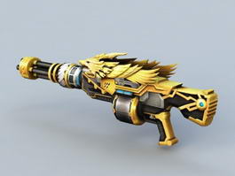 Crossfire Gold Weapon 3d preview