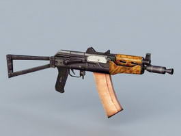 AKS 74U Carbine 3d model preview